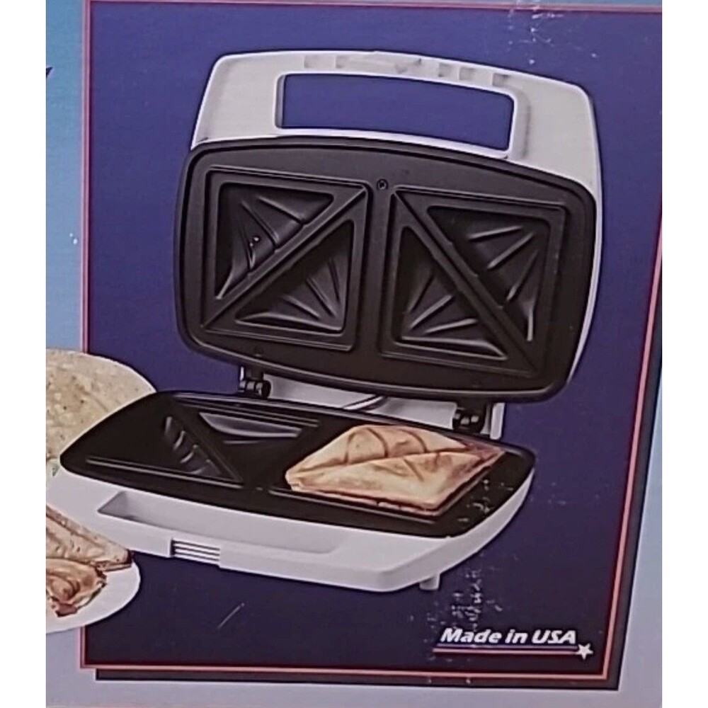 Vintage Toastmaster Snackster Sandwich Maker Model 297 Made in USA NO BOX